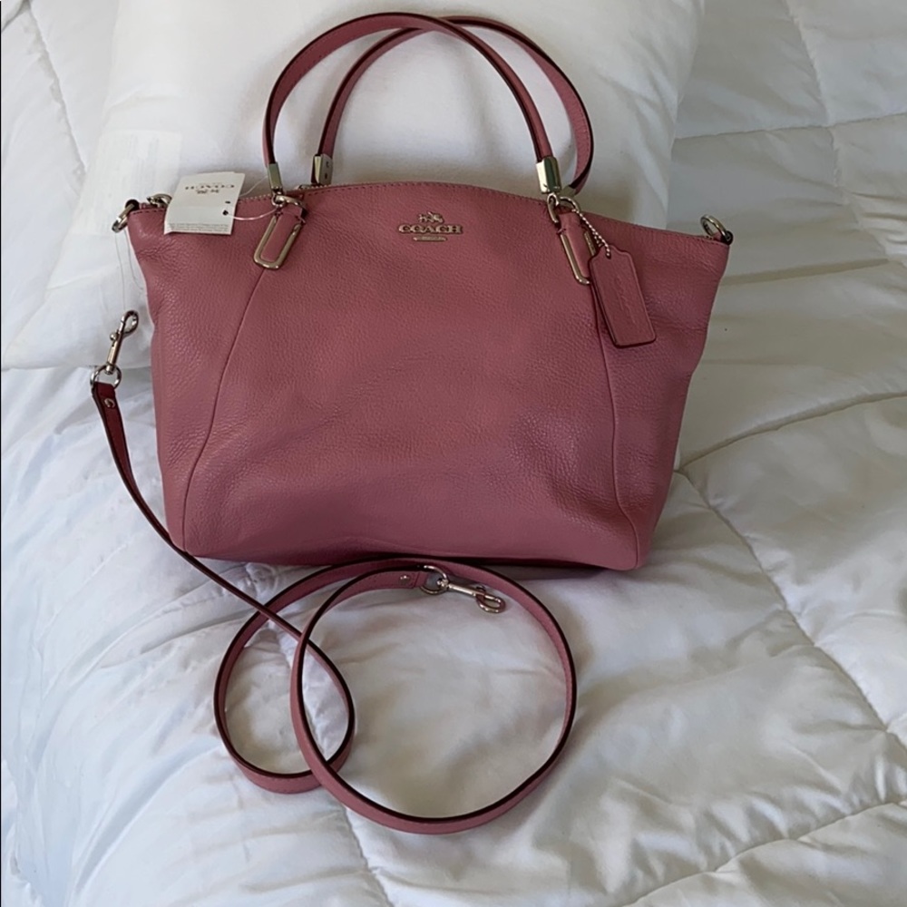 NWT Dusty rose Coach Bag